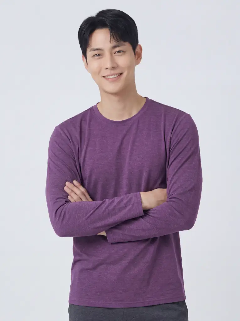 여름 라운드 와인 긴팔티